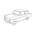 Paneles de recambio para coches clásicos 105e Anglia