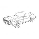 Paneles de recambio para coches clásicos MK1 Capri