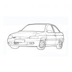 Paneles de recambio para coches clásicos Ford Escort MK6