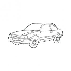 Panneaux de remplacement pour voitures anciennes ESCORT-MK3