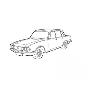 Paneles de recambio para coches clásicos TRIUMPH-2000-MK2